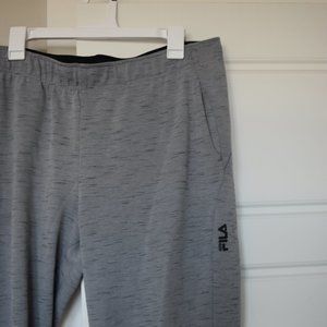 Gray FILA Jogger Sweat Pants